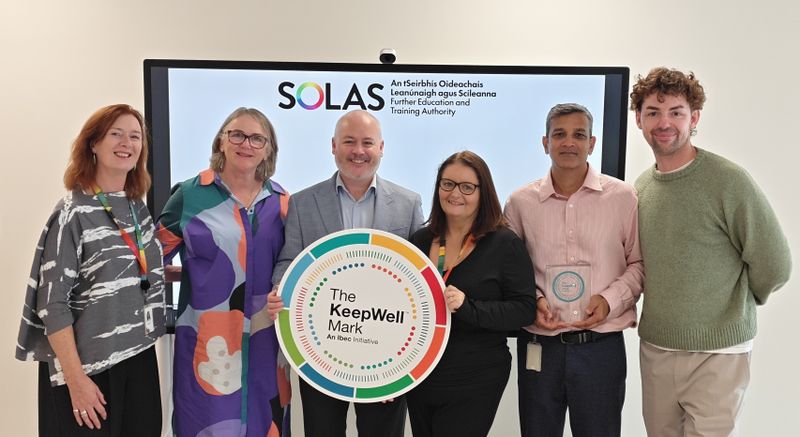 SOLAS Reaccredited with Ibec's KeepWell Mark image